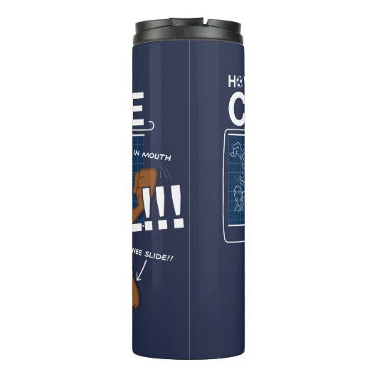 How to Celebrate a Goal With TAZ™ Thermosbeker (Achterkant)