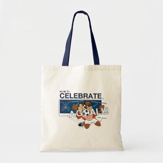 How to Celebrate a Goal With TAZ™ Tote Bag (Voorkant)