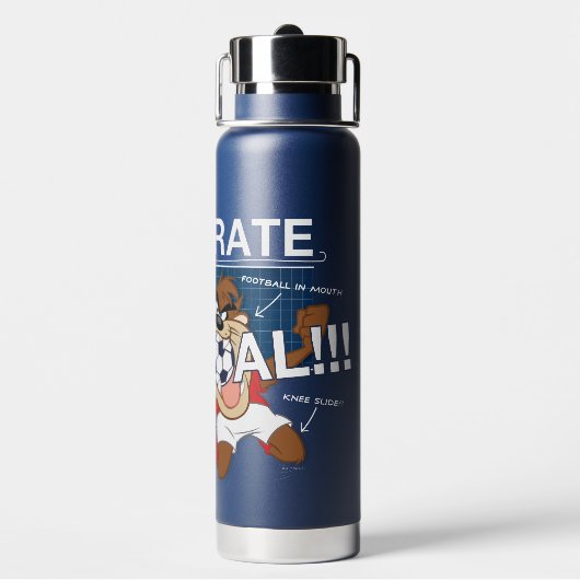 How to Celebrate a Goal With TAZ™ Waterfles (Achterkant)