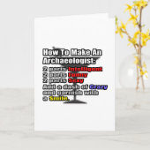 How To Make an Archaeologist Kaart (Gele Bloem)