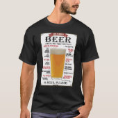 How to order a beer t-shirt (Voorkant)
