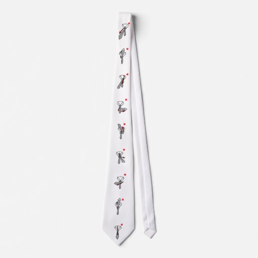 How To Tie A Necktie Stropdas (Voorkant)