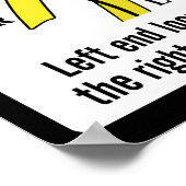 How to Tie Your Karate Belt Instruction Poster (Hoek)