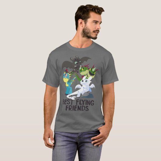 How to Train Your Dragon 3 Hidden World Best T-shirt (Voorkant volledig)