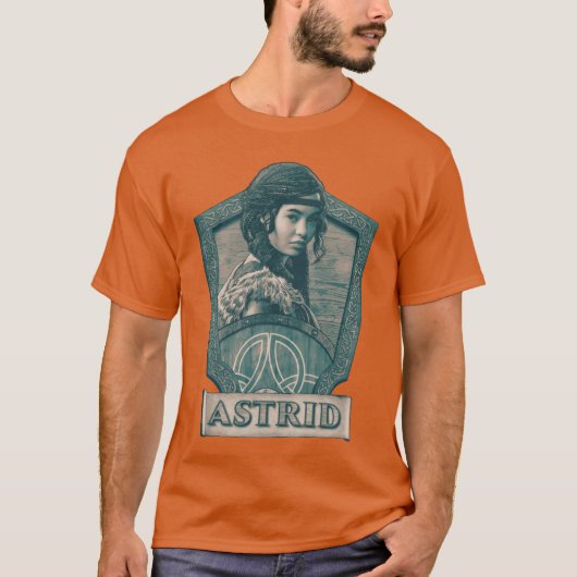 How torain Your Dragon Astrid family T-shirt (Voorkant)