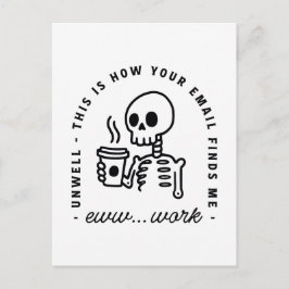 How your email finds me funny eww work unhinged briefkaart