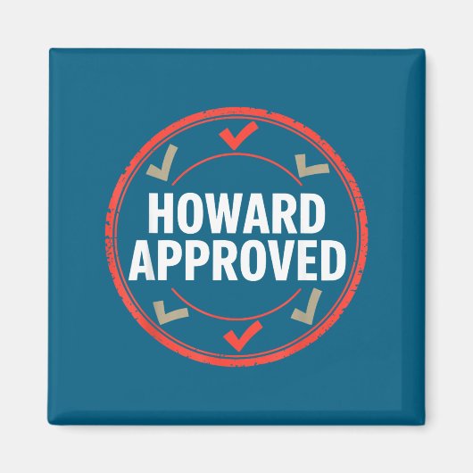 Howard akkoord magneet (Voorkant)