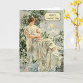 Howard Chandler Christy -  Moederdag Kaart (Gele Bloem)