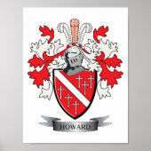 Howard Coat of Arms Poster (Voorkant)