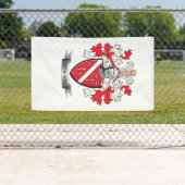 Howard Coat of Arms Spandoek (Insitu)