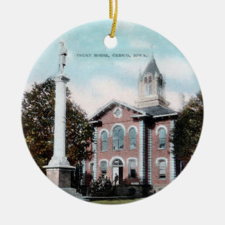 Howard County Court House, Ceramic Ornament