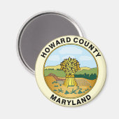 Howard County Magneet (Voorkant / Achterkant)