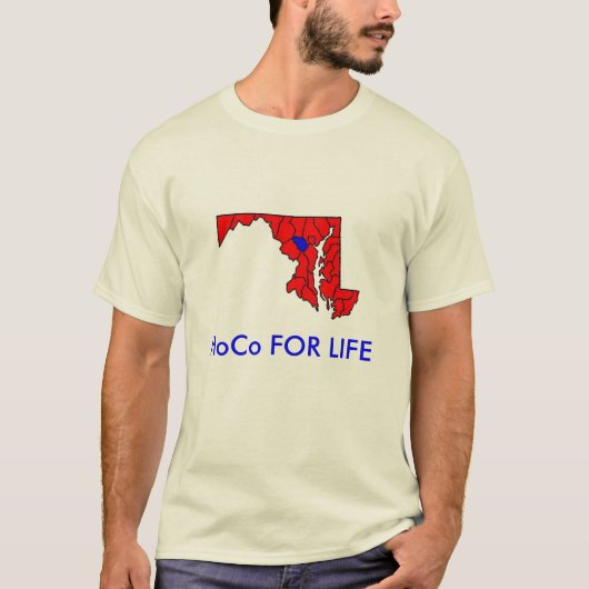 Howard County T-shirt (Voorkant)