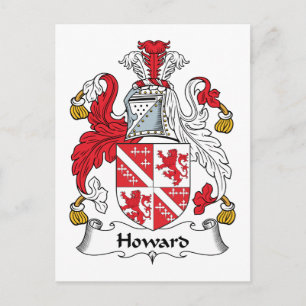 Howard Family Crest Briefkaart