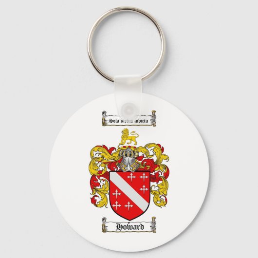 HOWARD FAMILY CREST - HOWARD COAT VAN WAPENS SLEUTELHANGER (Voorkant)