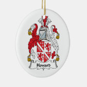 Howard Family Crest Keramisch Ornament (Rechts)