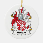 Howard Family Crest Keramisch Ornament (Voorkant)