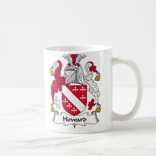 Howard Family Crest Koffiemok (Rechts)
