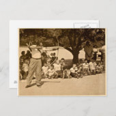 Howard Hill in Griffith Park 1958 Briefkaart (Voorkant / Achterkant)