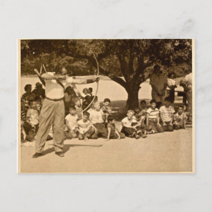 Howard Hill in Griffith Park 1958 Briefkaart