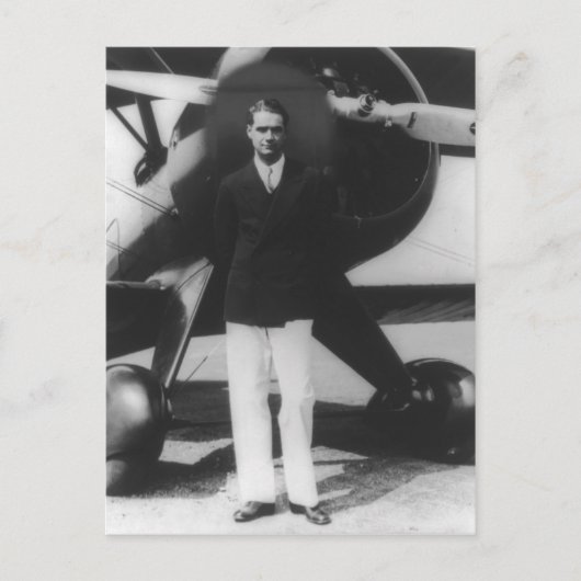 Howard Hughes Briefkaart (Voorkant)