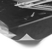 Howard Hughes in Spruce Goose Wooden Plane Poster (Hoek)