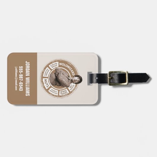 Howard Info Graphic Bagagelabel (Voorkant horizontaal)