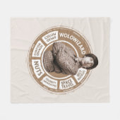 Howard Info Graphic Fleece Deken (Voorkant (Horizontaal))