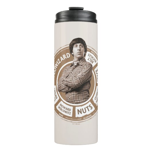 Howard Info Graphic Thermosbeker (Voorkant)