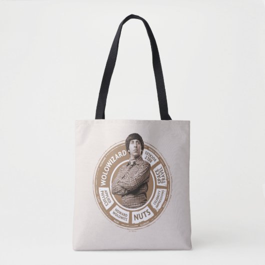 Howard Info Graphic Tote Bag (Voorkant)