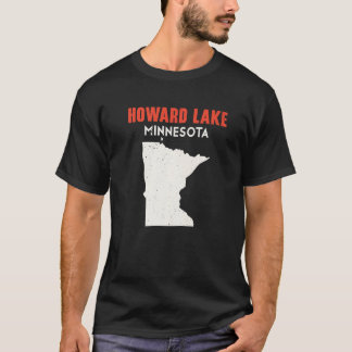 Howard Lake Minnesota USA State America Travel Min T-shirt