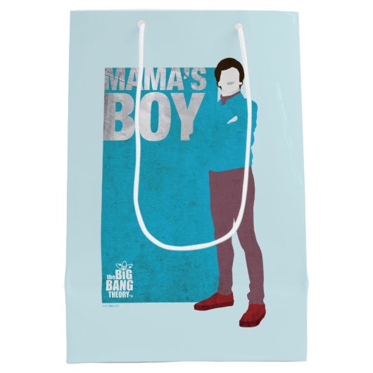 Howard | Mama's Boy Medium Cadeauzakje (Achterkant)