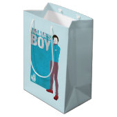 Howard | Mama's Boy Medium Cadeauzakje (Achterkant Gekanteld)