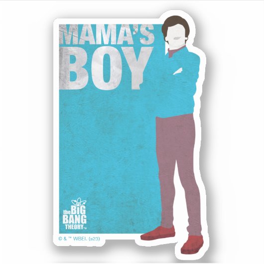 Howard | Mama's Boy Sticker (Voorkant)