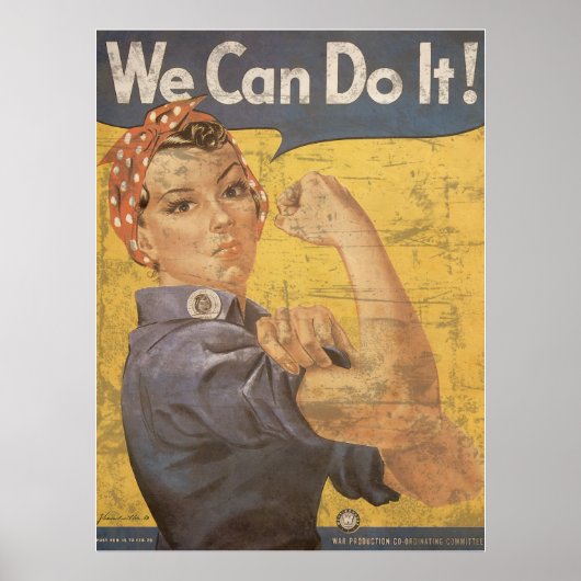 Howard Miller, we kunnen de Riveter rosie Poster (Voorkant)