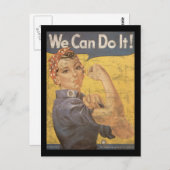 Howard Miller, we kunnen het doen Rosie de Riveter Briefkaart (Voorkant / Achterkant)