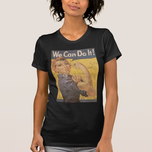 Howard Miller, we kunnen het doen Rosie de Riveter T-shirt (Voorkant)