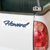 Howard Naam blauwe sticker sticker autoaufkleber (Op Truck)