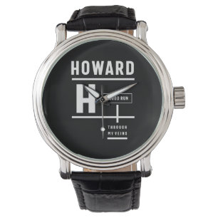 Howard Persoonlijke naam Birthday Gift Horloge