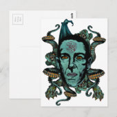 Howard Phillips Lovecraft Briefkaart (Voorkant / Achterkant)