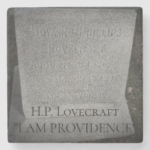 Howard Phillips Lovecraft - Providence, RI-schrijv Stenen Onderzetter