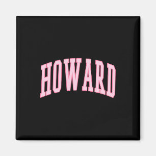 Howard  Preppy Varsity Roze Sport Magneet