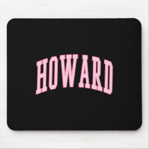 Howard Preppy Varsity Roze Sport Muismat