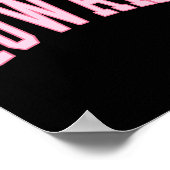 Howard  Preppy Varsity Roze Sport Poster (Hoek)