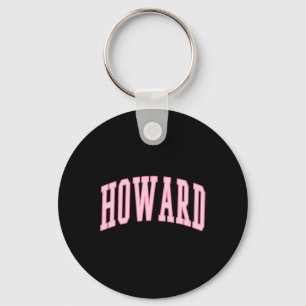 Howard Preppy Varsity Roze Sport Sleutelhanger
