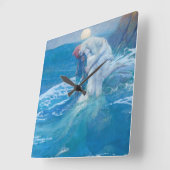 Howard Pyle - De Zeemeermin Vierkante Klok (Hoek)