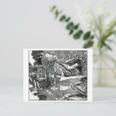 Howard Pyles "King Arthur" Briefkaart (Staand voorkant)