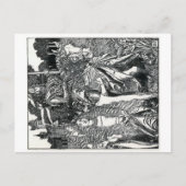 Howard Pyles "King Arthur" Briefkaart (Voorkant)