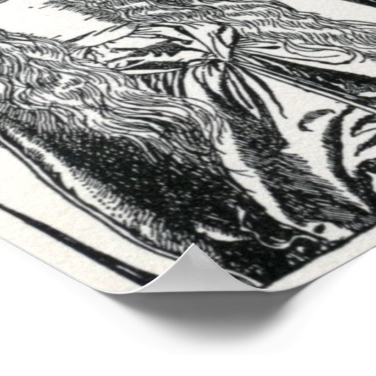 Howard Pyles "King Arthur" Poster (Hoek)