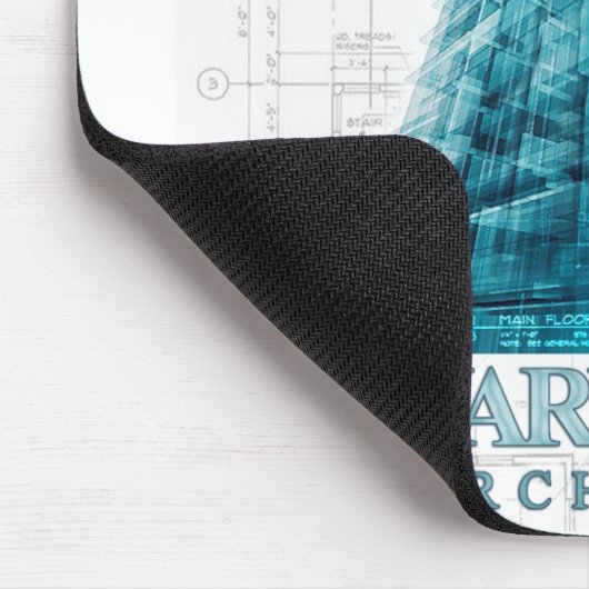 Howard Roark Architect Muismat (Hoek)